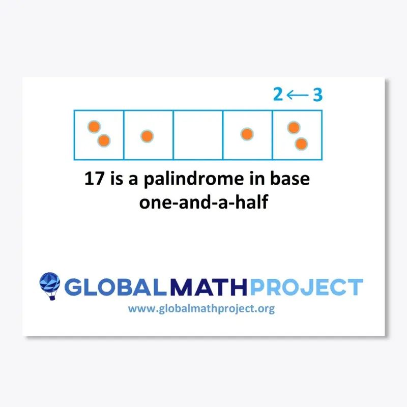 Exploding Dots:  17 is a palindrome